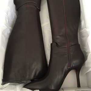 Tall wide calf boot.